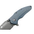 Kizlyar Supreme складной нож Zorg сталь D2 gray titanium, рукоять G10 Gray