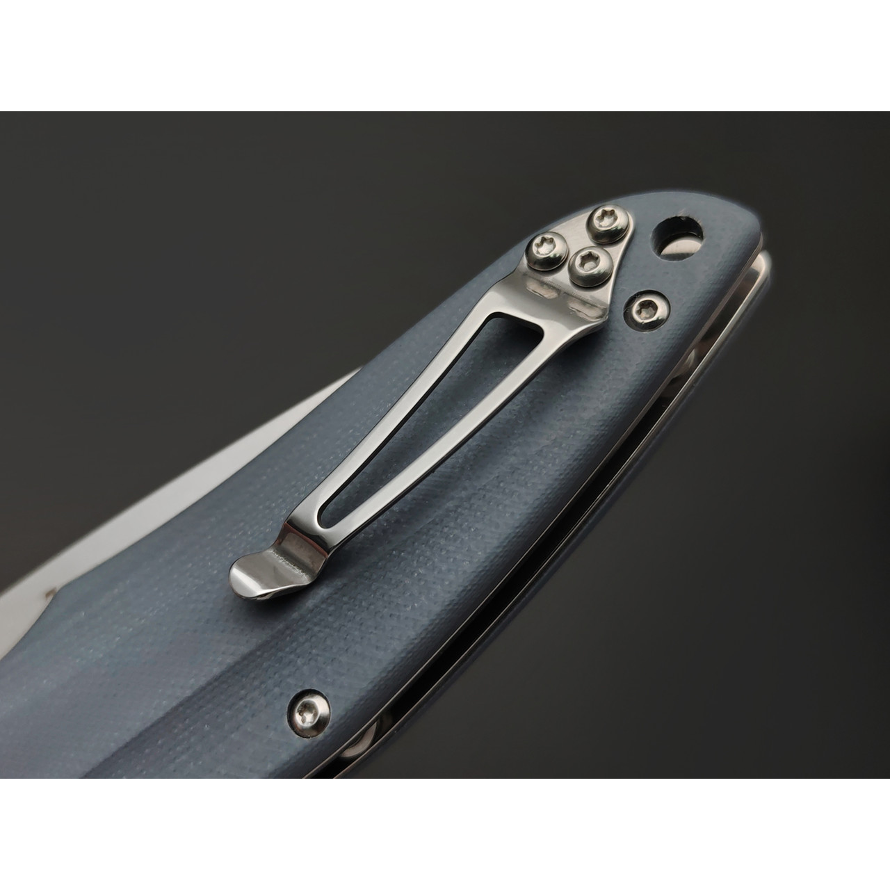 Kizlyar Supreme складной нож Zorg сталь Aus-8 satin, рукоять G10 Gray