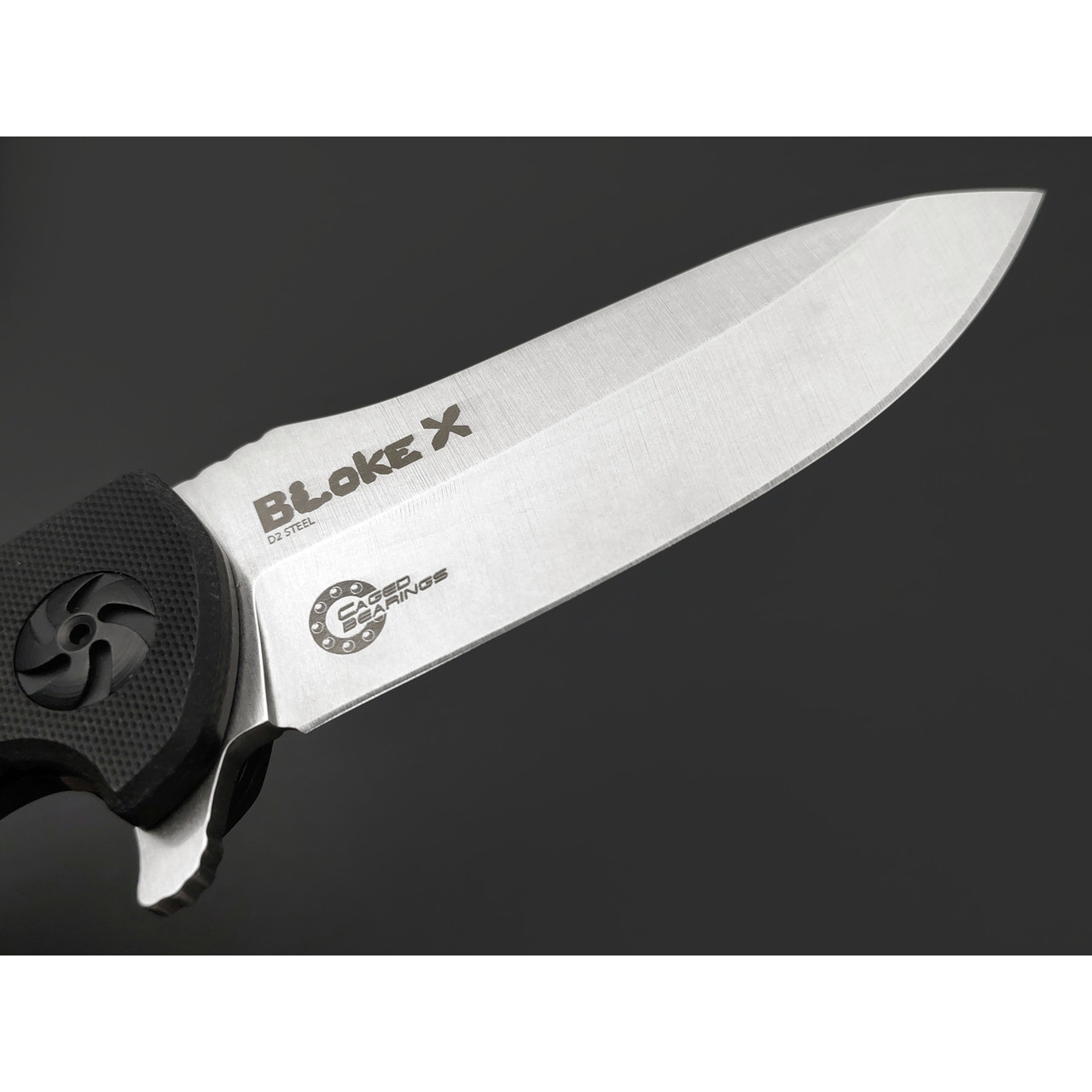 Kizlyar Supreme складной нож Bloke X сталь D2 стоунвош, рукоять G10 black