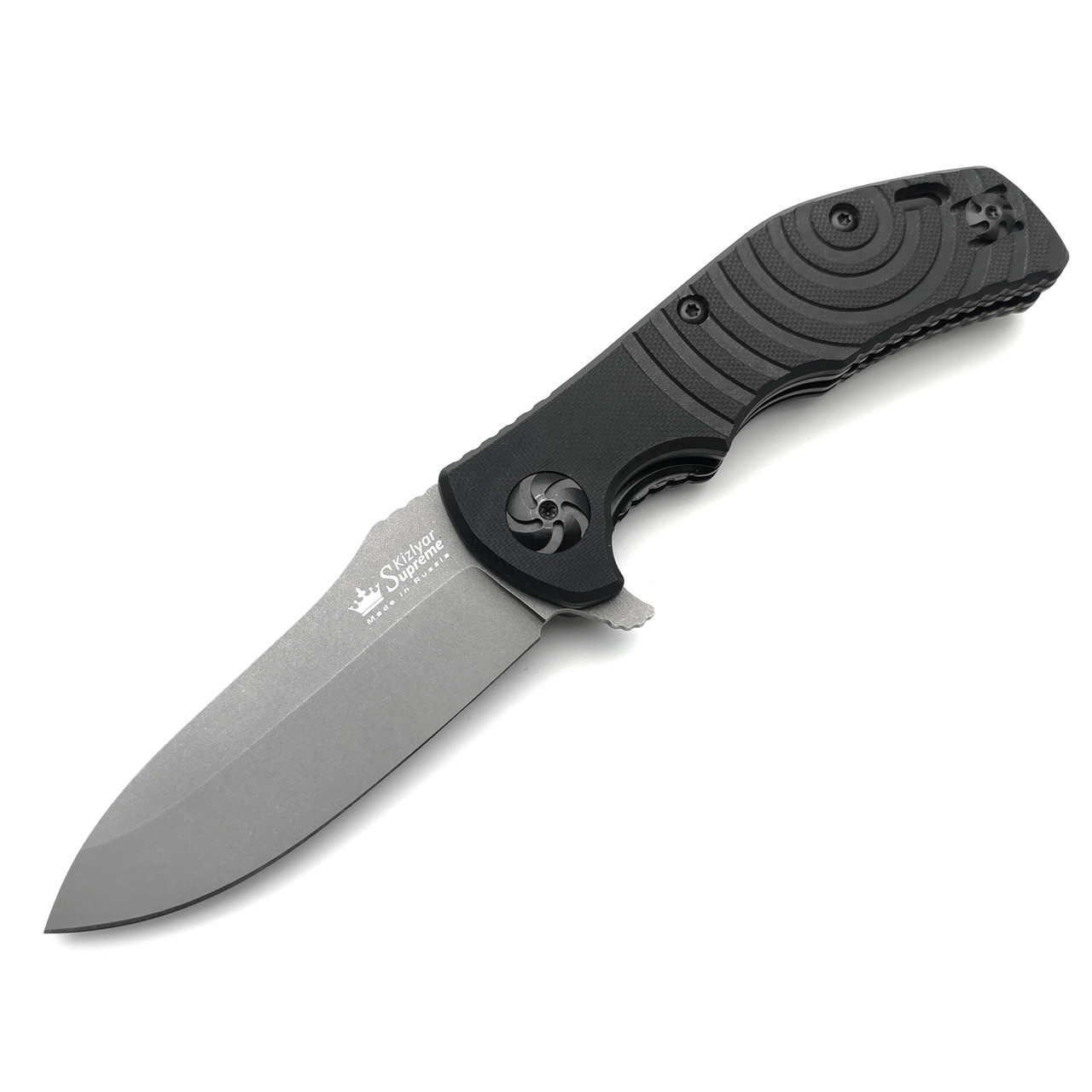 Kizlyar Supreme складной нож Bloke X сталь Sleipner TacWash, рукоять G10 black