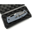 Kizlyar Supreme складной нож Ute сталь 440C блэквош, рукоять G10 grey
