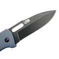 Kizlyar Supreme складной нож Ute сталь 440C блэквош, рукоять G10 grey