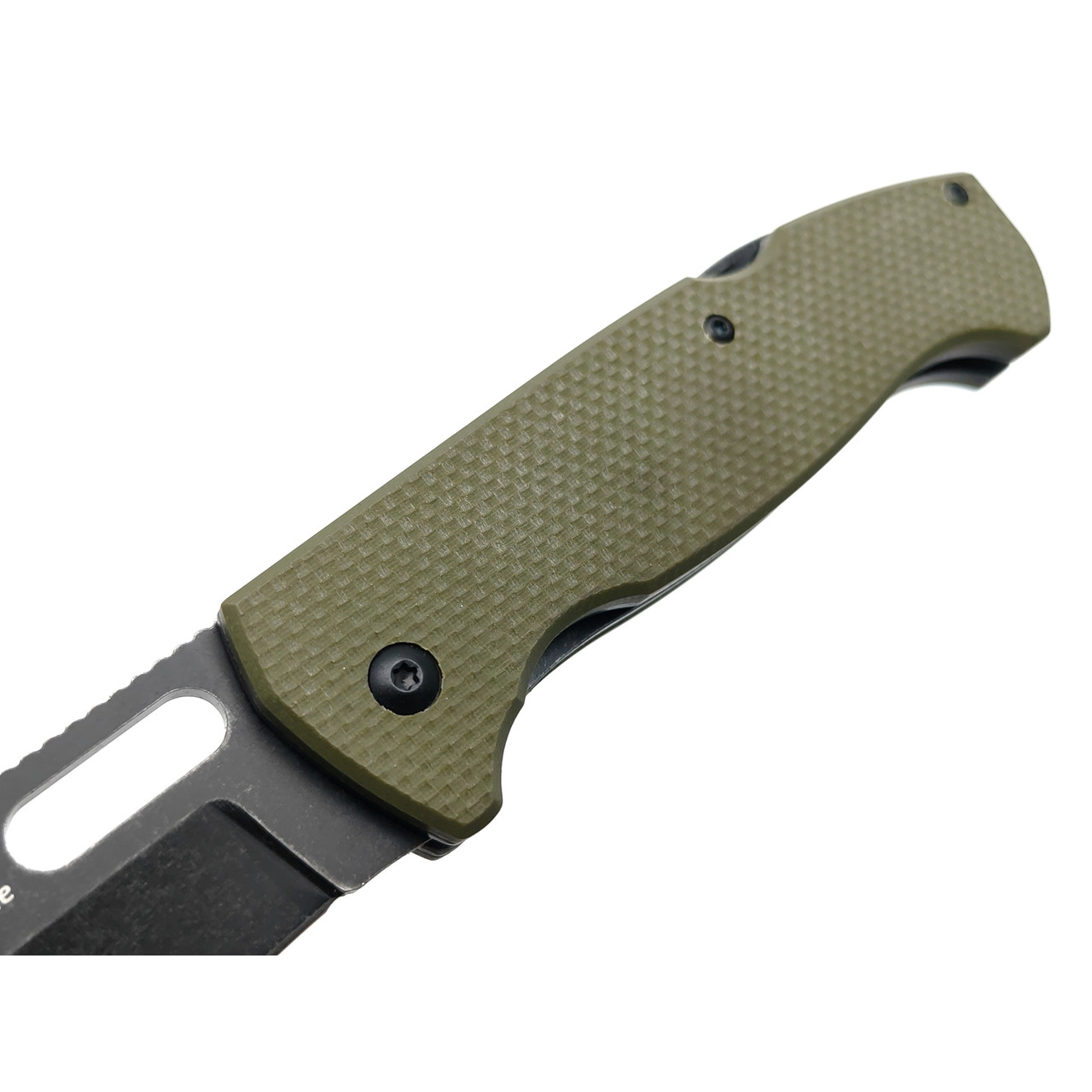 Kizlyar Supreme складной нож Ute сталь 440C блэквош, рукоять G10 green