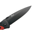 Kizlyar Supreme складной нож Prime сталь D2 black titanium, рукоять G10 black & red