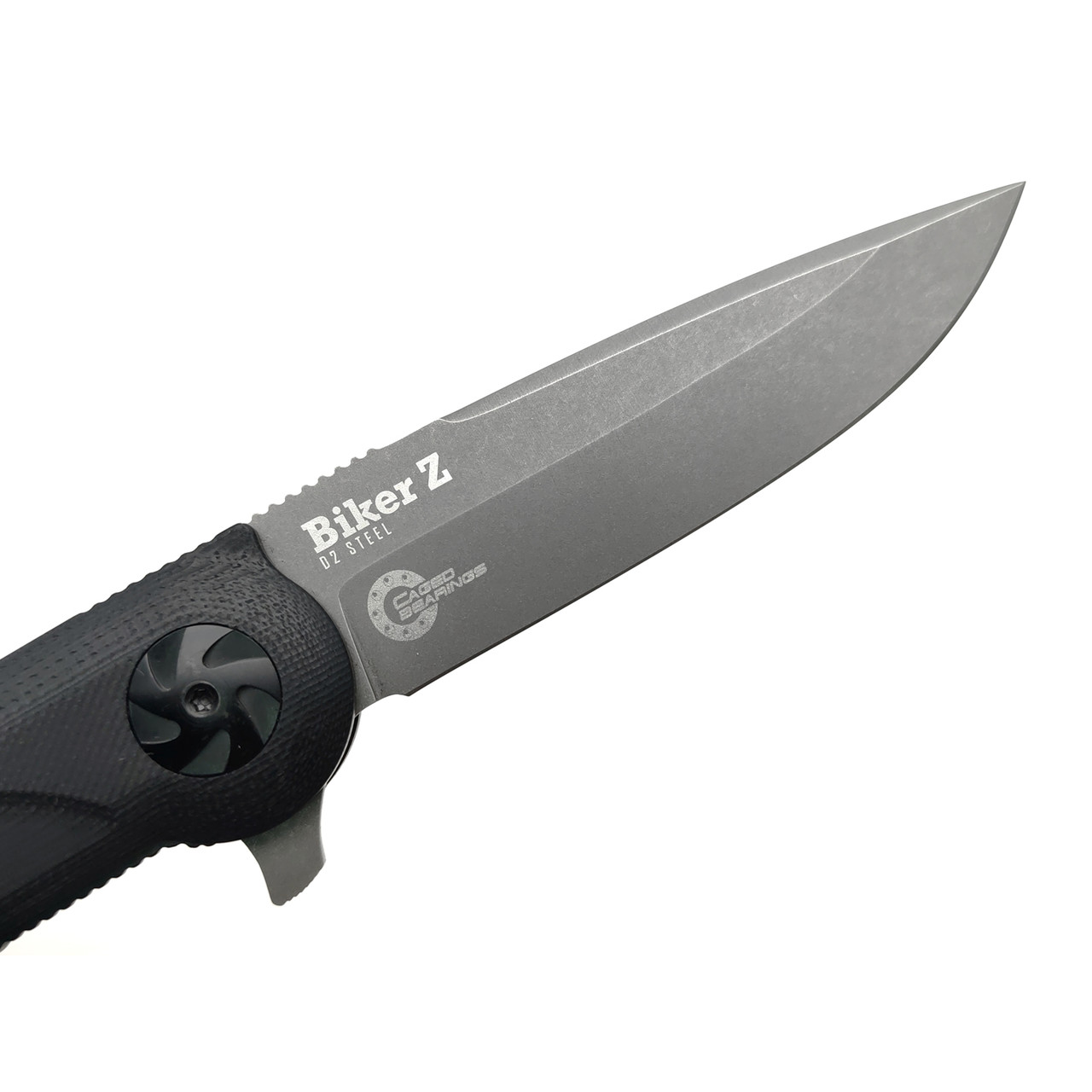 Kizlyar Supreme складной нож Biker Z сталь D2 TacWash, рукоять G10 black
