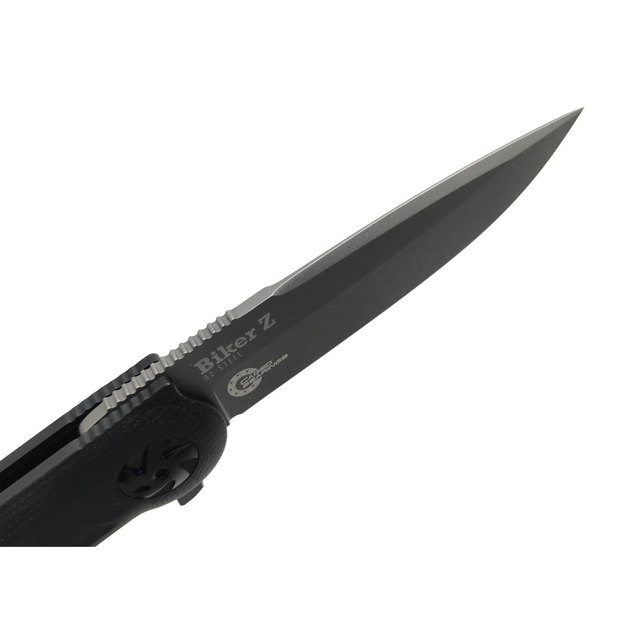 Kizlyar Supreme складной нож Biker Z сталь D2 TacWash, рукоять G10 black