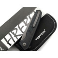 TuoTown и Eagle Knives складной нож Hrebet Black сталь T10S PVD, рукоять G10-Карбон TuoTown и Eagle Knives складной нож Hrebet Black сталь T10S PVD, рукоять G10-Карбон