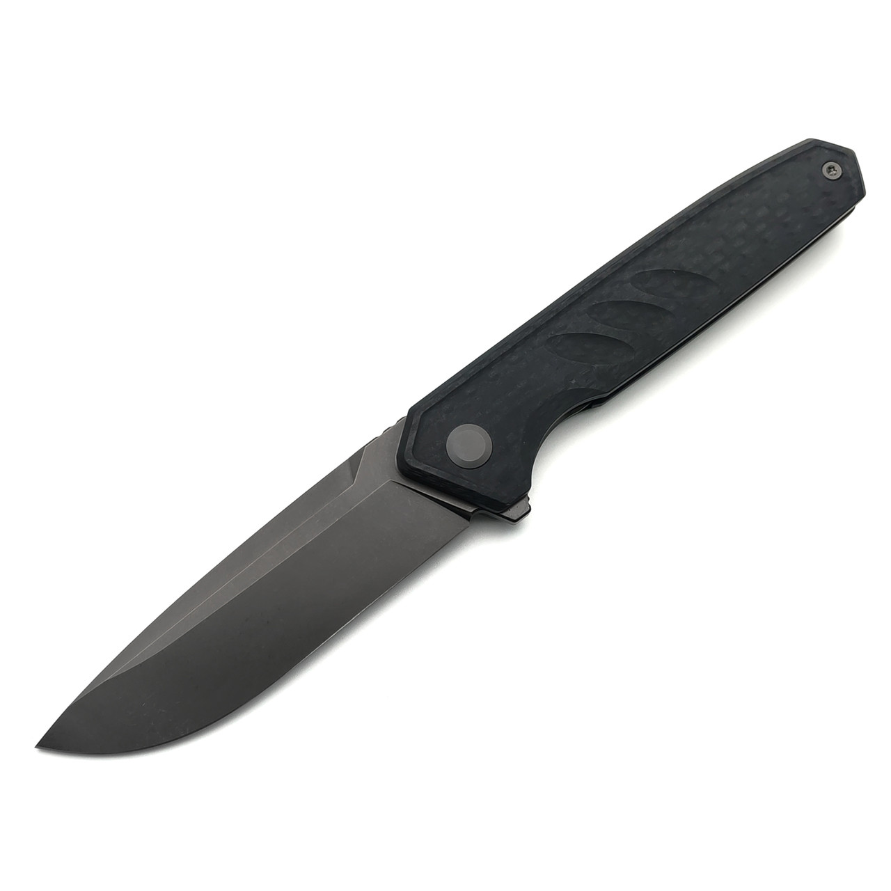 TuoTown и Eagle Knives складной нож Hrebet Black сталь T10S PVD, рукоять G10-Карбон