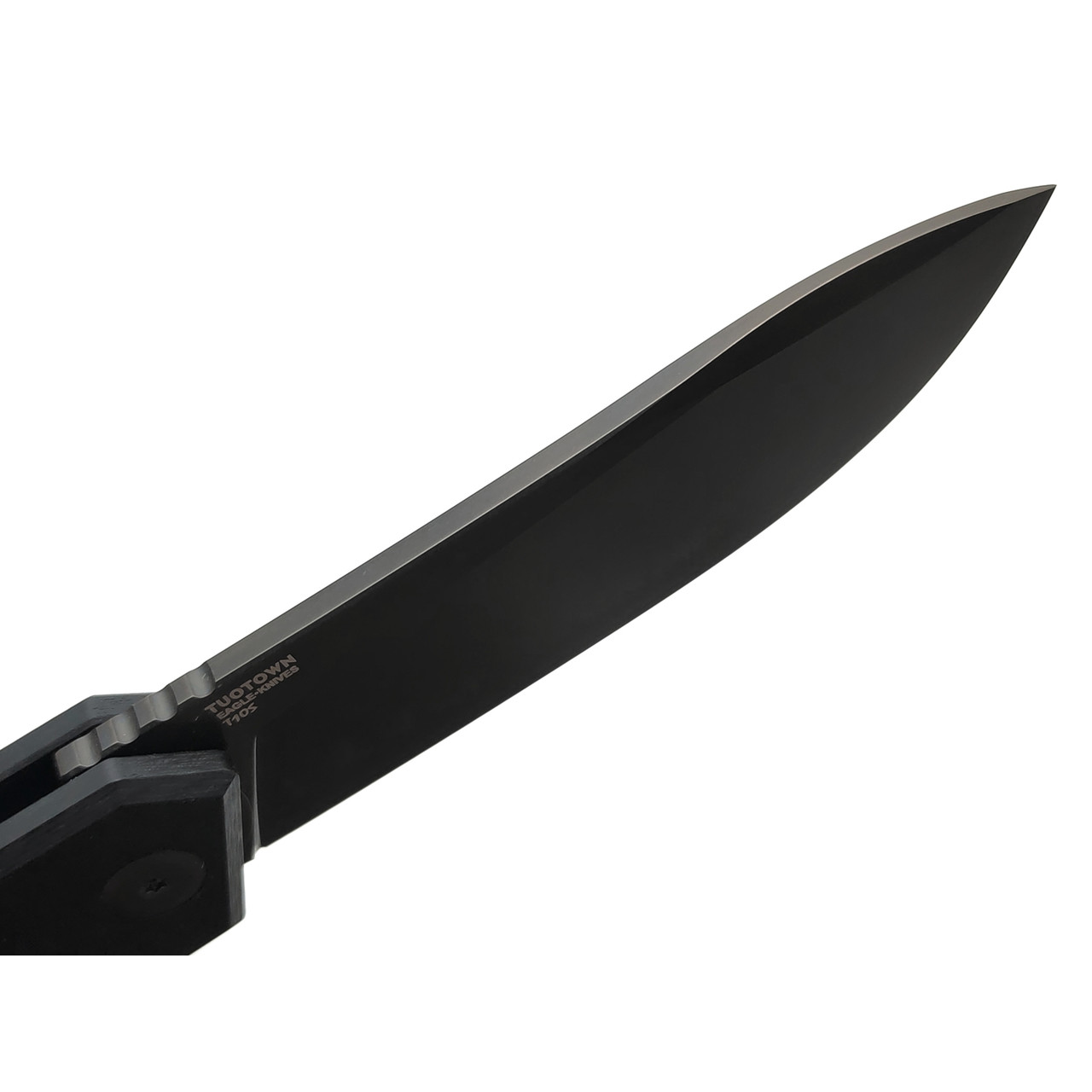 TuoTown и Eagle Knives складной нож Gora Black сталь T10S PVD, рукоять G10-Карбон