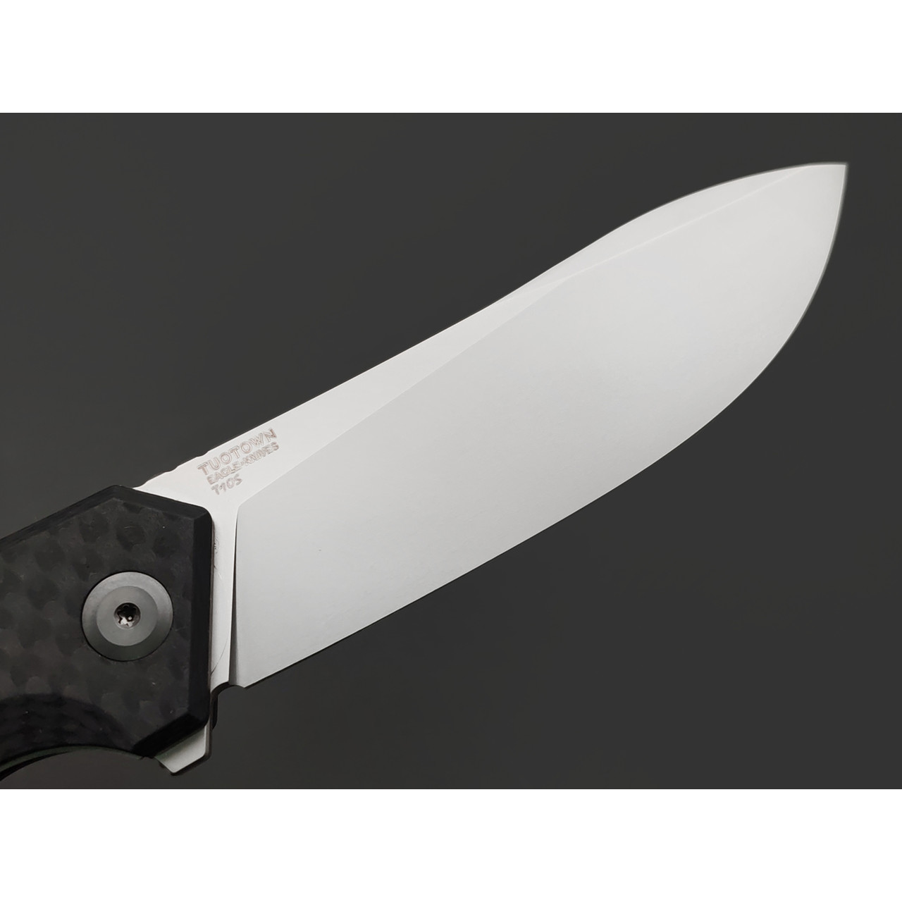 TuoTown и Eagle Knives складной нож Gora сталь T10S бид-бласт, рукоять G10-Карбон