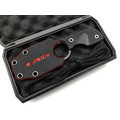 Kizlyar Supreme шейный нож Amigo X сталь Aus-8 black titanium, рукоять G10 black, ножны G10