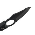 Kizlyar Supreme шейный нож Amigo X сталь D2 black titanium, рукоять G10 black, ножны G10 Kizlyar Supreme шейный нож Amigo X сталь D2 black titanium, рукоять G10 black, ножны G10