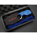Kizlyar Supreme шейный нож Amigo Z сталь Aus-8 satin, рукоять G10 blue, ножны G10