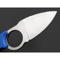 Kizlyar Supreme шейный нож Amigo Z сталь Aus-8 satin, рукоять G10 blue, ножны G10 Kizlyar Supreme шейный нож Amigo Z сталь Aus-8 satin, рукоять G10 blue, ножны G10