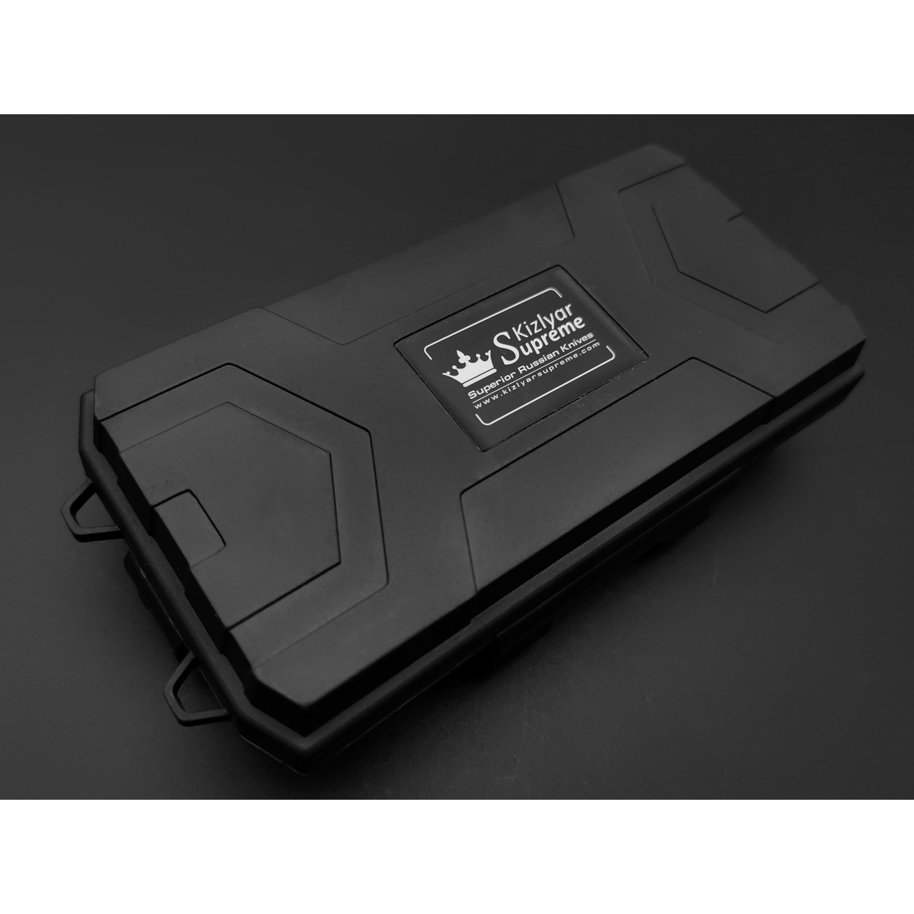 Kizlyar Supreme шейный нож Amigo Z сталь D2 satin, рукоять G10 orange, ножны G10