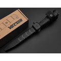 Kizlyar Supreme тактический нож Vector черный, сталь 420HC стоунвош, рукоять Кратон