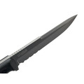 Kizlyar Supreme тактический нож Alpha Serrated сталь D2 TacWash, рукоять Kraton black, ножны Molle black Kizlyar Supreme тактический нож Alpha Serrated сталь D2 TacWash, рукоять Kraton black, ножны Molle black