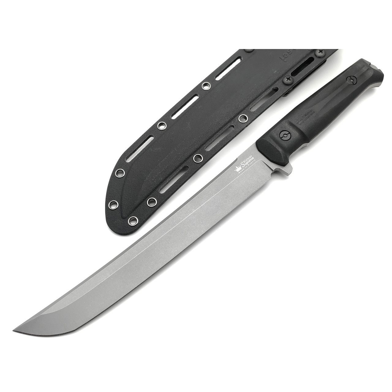 Kizlyar Supreme тактический нож Sensei сталь Aus-8 TacWash, рукоять Kraton black, ножны Polyamide