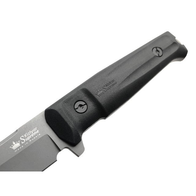 Kizlyar Supreme тактический нож Sensei сталь Aus-8 TacWash, рукоять Kraton black, ножны Polyamide