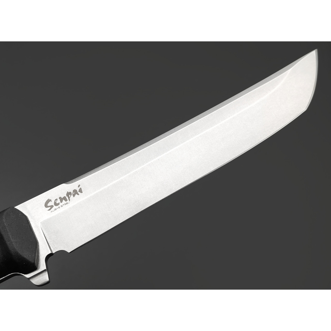 Kizlyar Supreme тактический нож Senpai сталь Aus-8 стоунвош, рукоять Kraton black, ножны Polyamide
