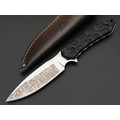 Kizlyar Supreme туристический нож Aztec сталь D2 стоунвош, рукоять G10 black, ножны Кожа Kizlyar Supreme туристический нож Aztec сталь D2 стоунвош, рукоять G10 black, ножны Кожа