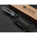 Kizlyar Supreme туристический нож Urban сталь Niolox стоунвош, рукоять G10 black & white, ножны Kydex Kizlyar Supreme туристический нож Urban сталь Niolox стоунвош, рукоять G10 black & white, ножны Kydex