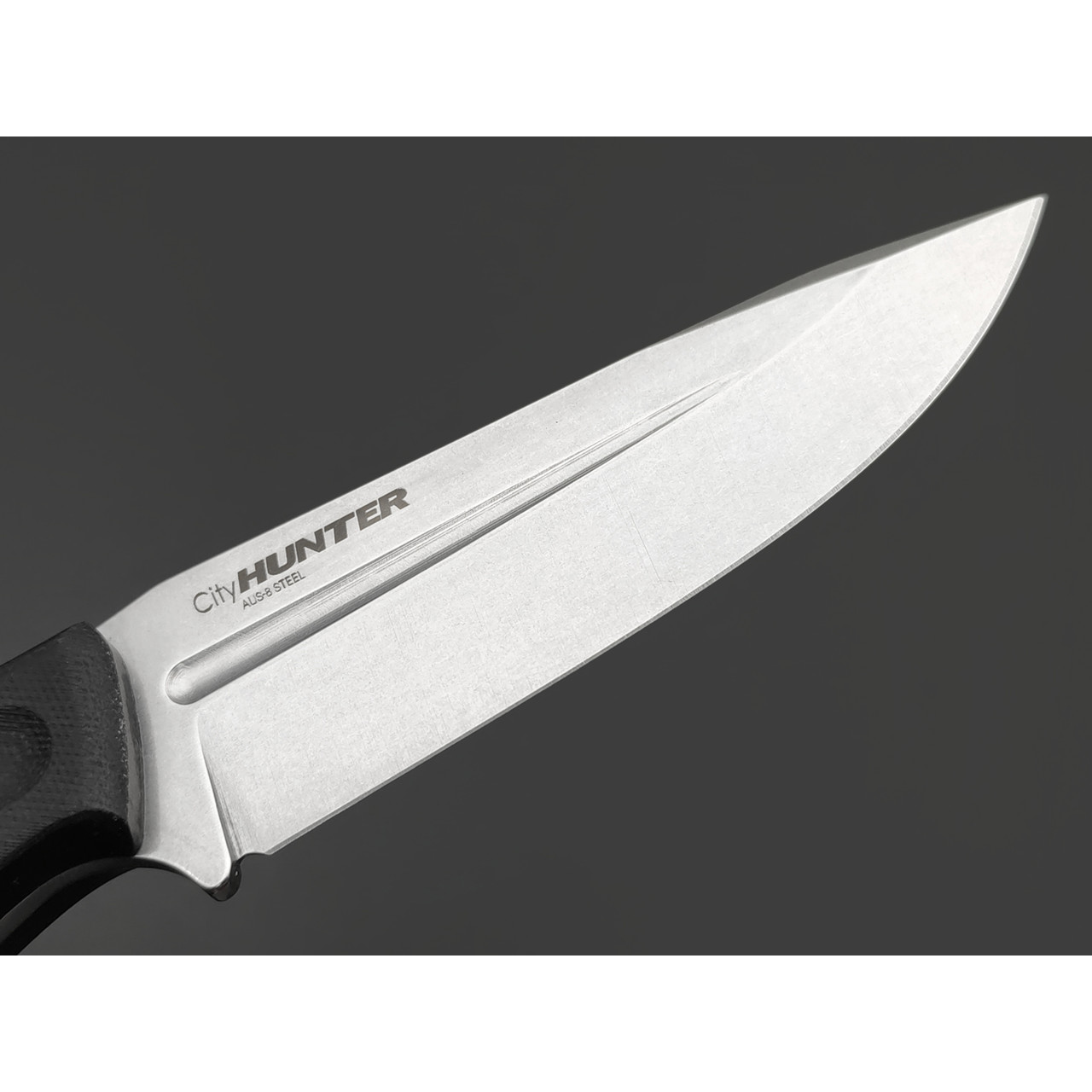 Kizlyar Supreme туристический нож CityHunter сталь Aus-8 стоунвош, рукоять G10 black