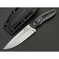 Kizlyar Supreme туристический нож CityHunter сталь Aus-8 стоунвош, рукоять G10 black & white Kizlyar Supreme туристический нож CityHunter сталь Aus-8 стоунвош, рукоять G10 black & white