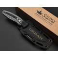 Kizlyar Supreme туристический нож Urban сталь D2 стоунвош, рукоять G10 black & white, ножны Kydex Kizlyar Supreme туристический нож Urban сталь D2 стоунвош, рукоять G10 black & white, ножны Kydex