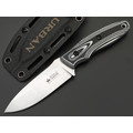Kizlyar Supreme туристический нож Urban сталь D2 стоунвош, рукоять G10 black & white, ножны Kydex Kizlyar Supreme туристический нож Urban сталь D2 стоунвош, рукоять G10 black & white, ножны Kydex