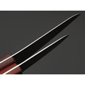 Kizlyar Supreme набор из 2-х кухонных ножей Alexander SM сталь Aus-8 satin, рукоять G10 black & red