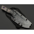 Волчий Век нож Техно Слонёнок Custom сталь PGK WA травление Дамаскаж, рукоять Carbon fiber, titanium Волчий Век нож Техно Слонёнок Custom сталь PGK WA травление Дамаскаж, рукоять Carbon fiber, titanium