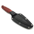 Neyris Knives нож Тао сталь N690 стоунвош, рукоять G10 red & black Neyris Knives нож Тао сталь N690 стоунвош, рукоять G10 red & black