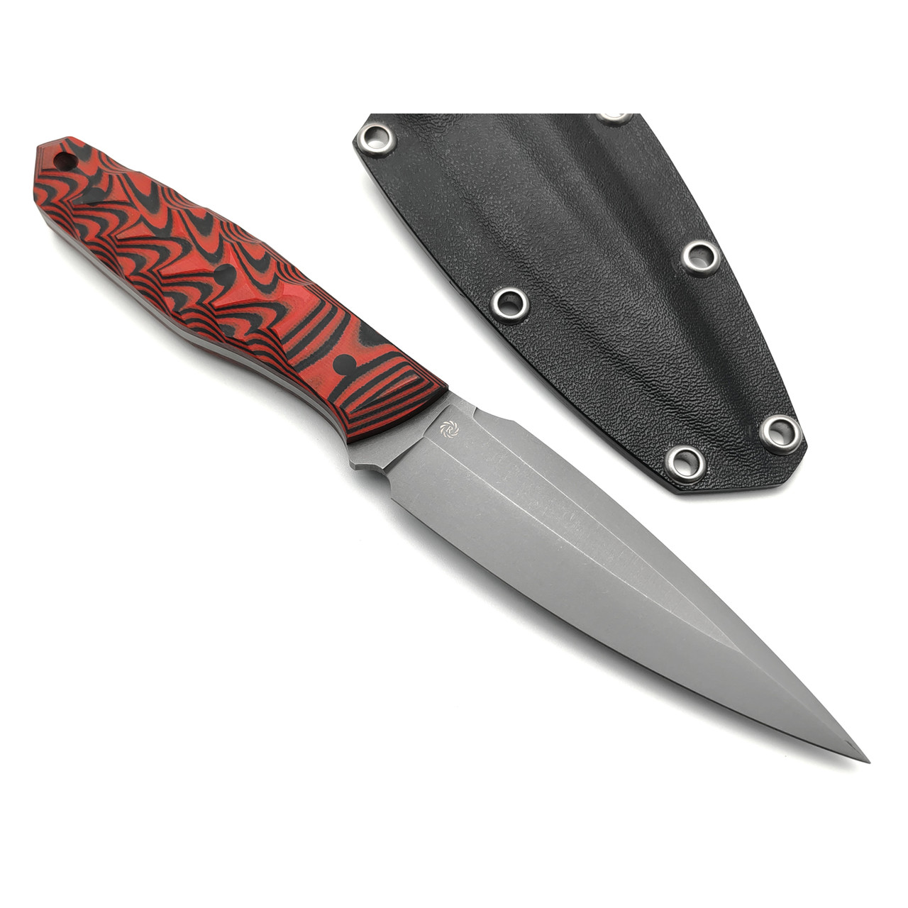 Neyris Knives нож Тао сталь N690 стоунвош, рукоять G10 red & black