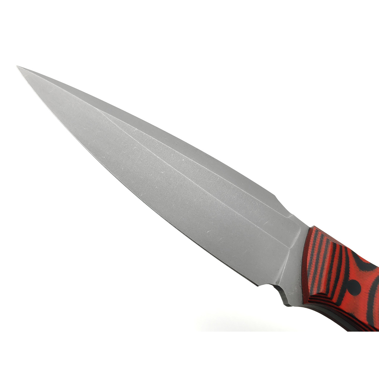 Neyris Knives нож Тао сталь N690 стоунвош, рукоять G10 red & black