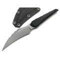 Neyris Knives нож Жнец сталь N690 стоунвош, рукоять G10 black Neyris Knives нож Жнец сталь N690 стоунвош, рукоять G10 black