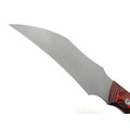 Neyris Knives нож Claw сталь N690 стоунвош, рукоять G10 red & black