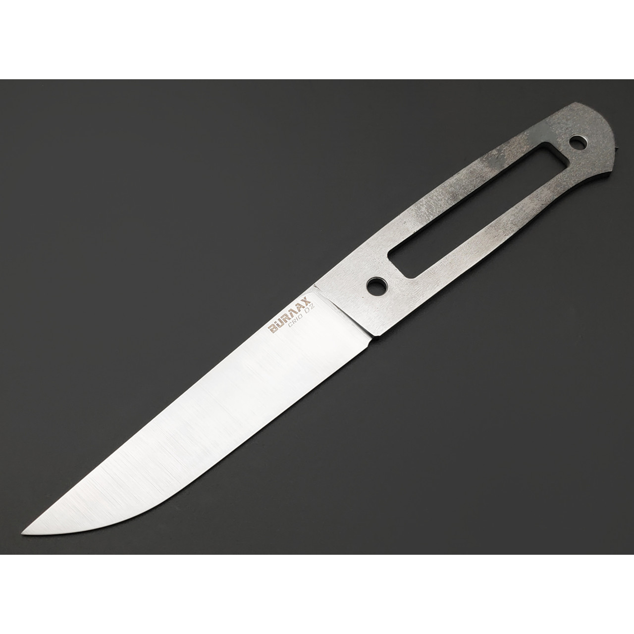 Burlax клинок BR002 прямые спуски сталь D2 cryo satin