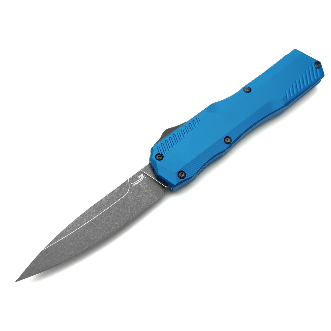 Kershaw нож складной автоматический Livewire 9000BLUBW сталь CPM Magnacut блэквош, рукоять Aluminium 6061-T6 blue