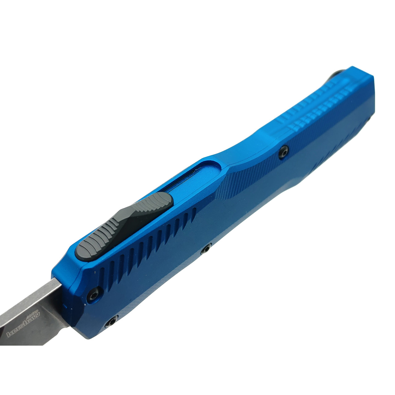 Kershaw нож складной автоматический Livewire 9000BLUBW сталь CPM Magnacut блэквош, рукоять Aluminium 6061-T6 blue