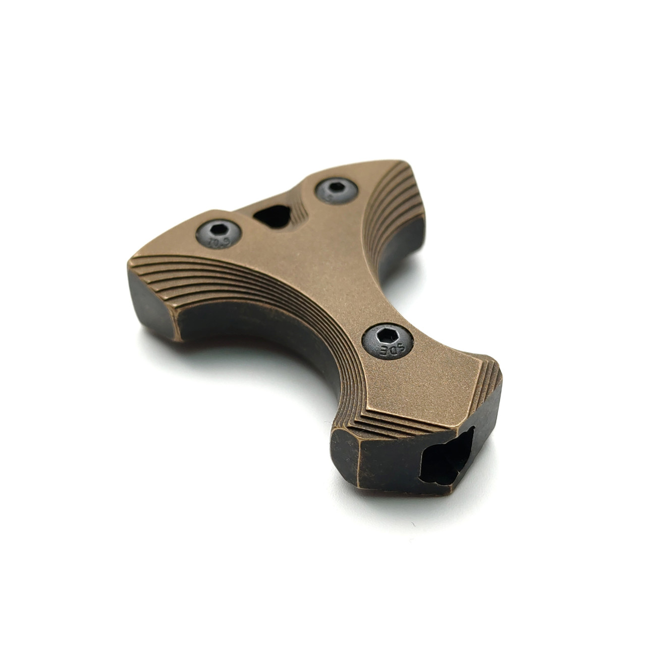 Pocket Wolf Кнак Tool Bit XS с магнитным держателем для бит, латунь