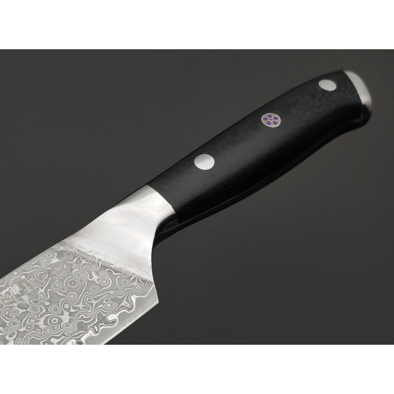 TuoTown D.JS Chefs Mini 615011 сталь Damascus VG-10, рукоять Carbon fiber