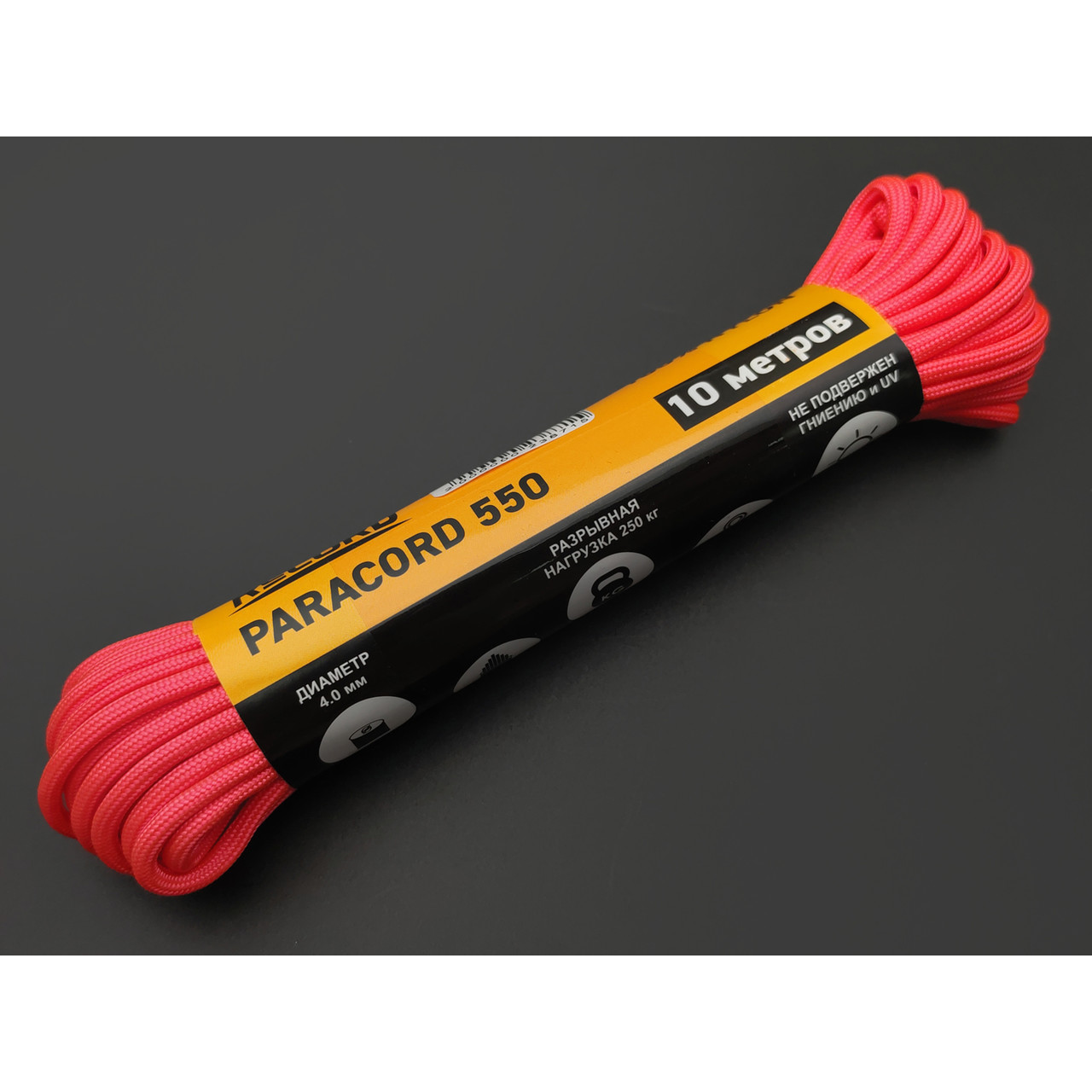 ReCORD Paracord 550 Розовый Неон