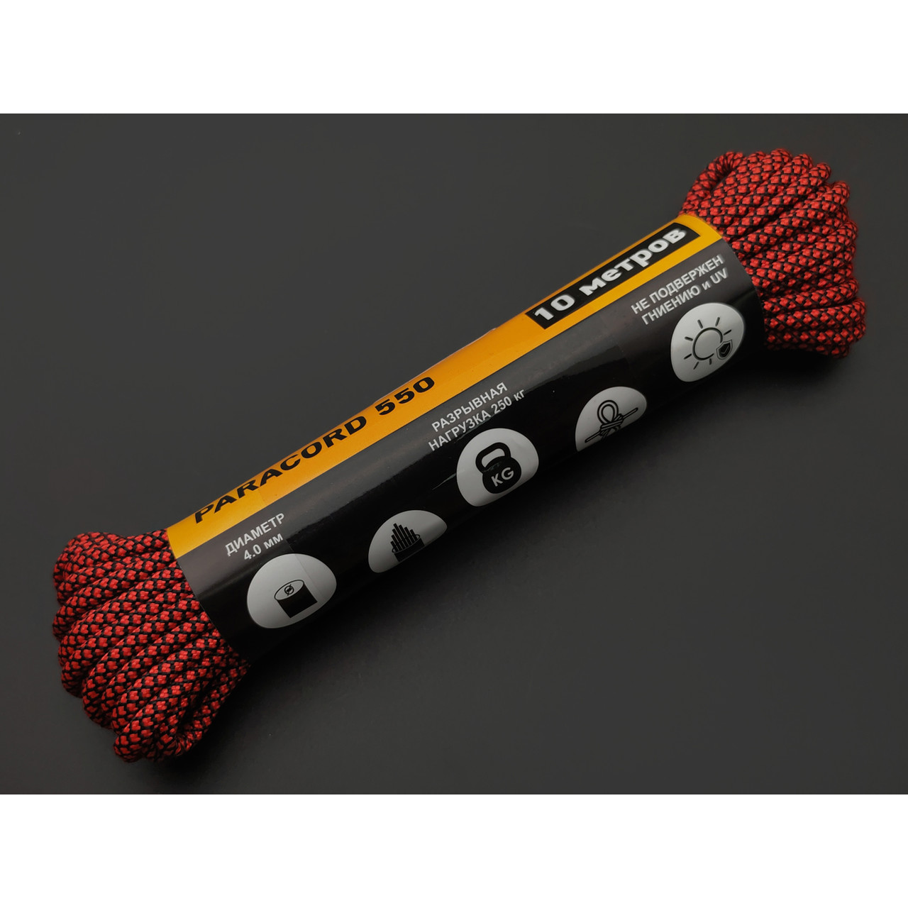 ReCORD Paracord 550 Змея Красная