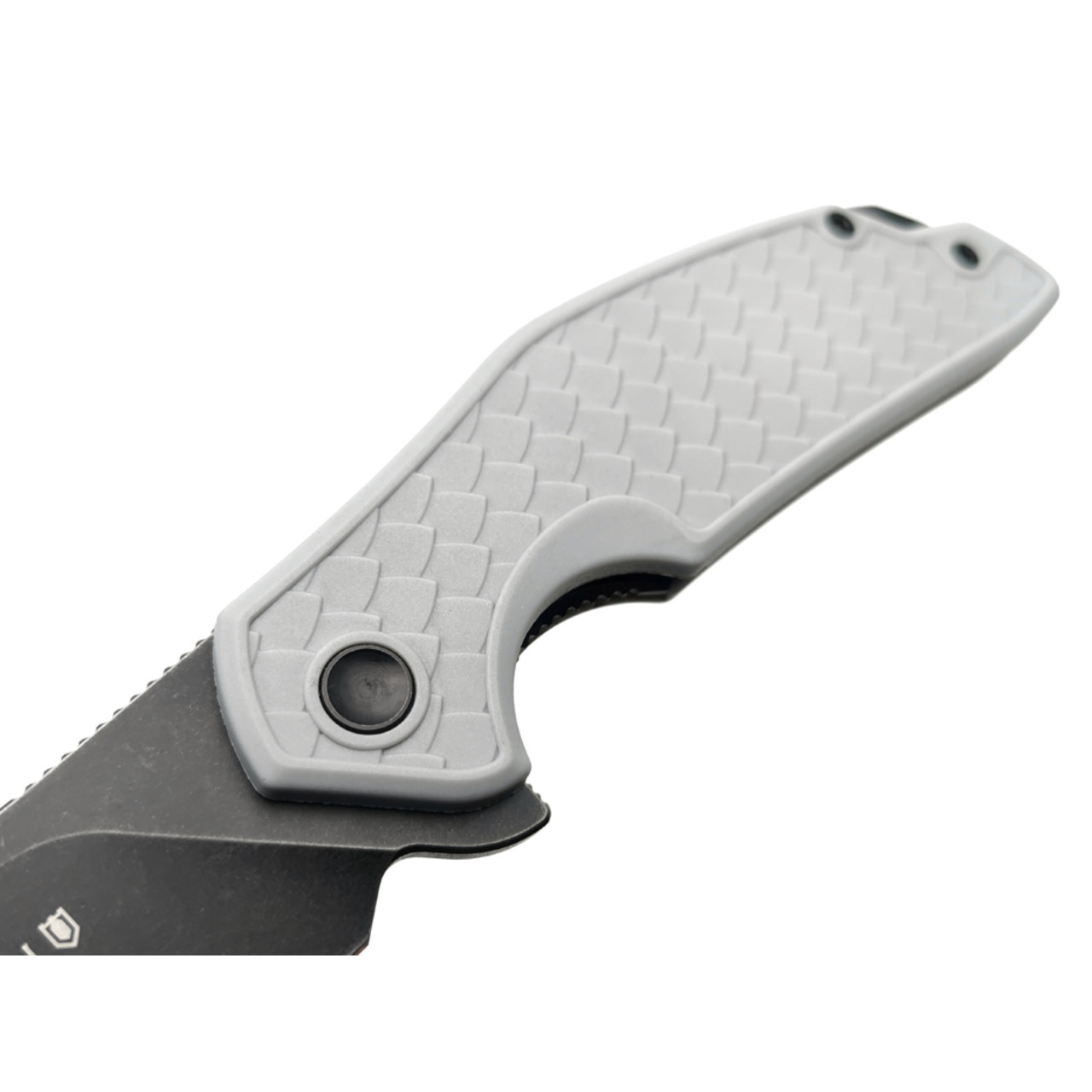 Mr.Blade складной нож Wyvern MB750 сталь Aus-8 блэквош, рукоять FRN grey