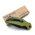 Mr.Blade складной нож Wyvern MB750 сталь Aus-8 блэквош, рукоять FRN olive