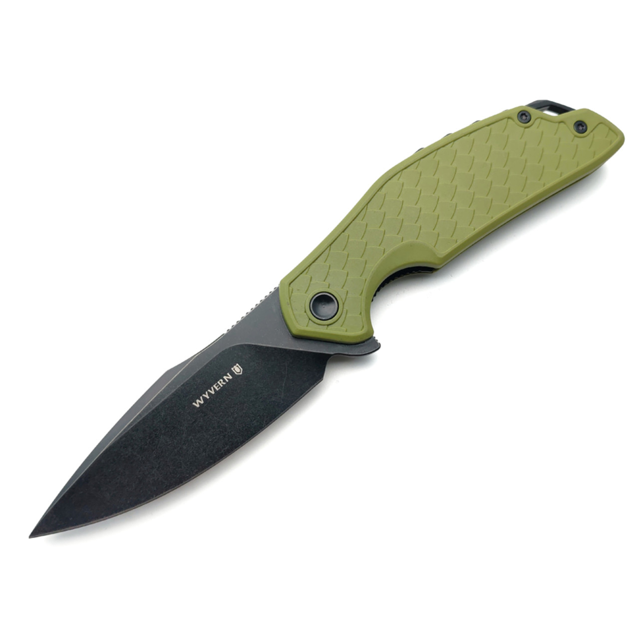 Mr.Blade складной нож Wyvern MB750 сталь Aus-8 блэквош, рукоять FRN olive