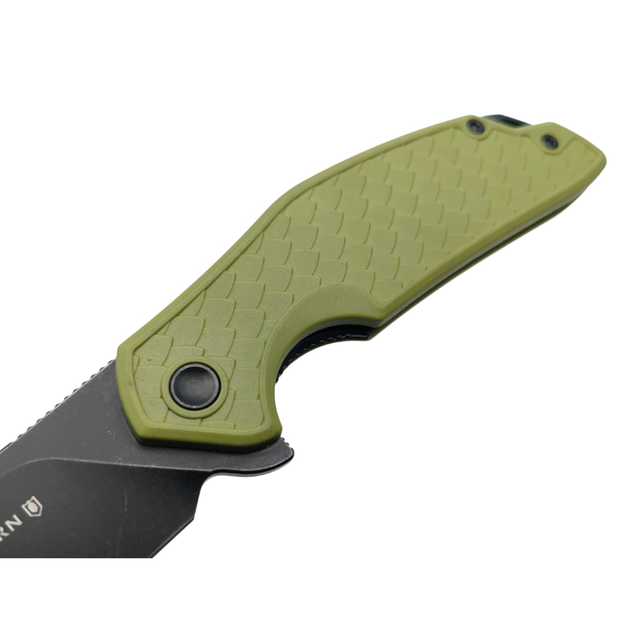 Mr.Blade складной нож Wyvern MB750 сталь Aus-8 блэквош, рукоять FRN olive