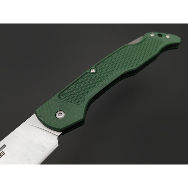Ontario нож складной Camp Plus Santoku Lockback 4305 сталь Aus-8, рукоять Nylon