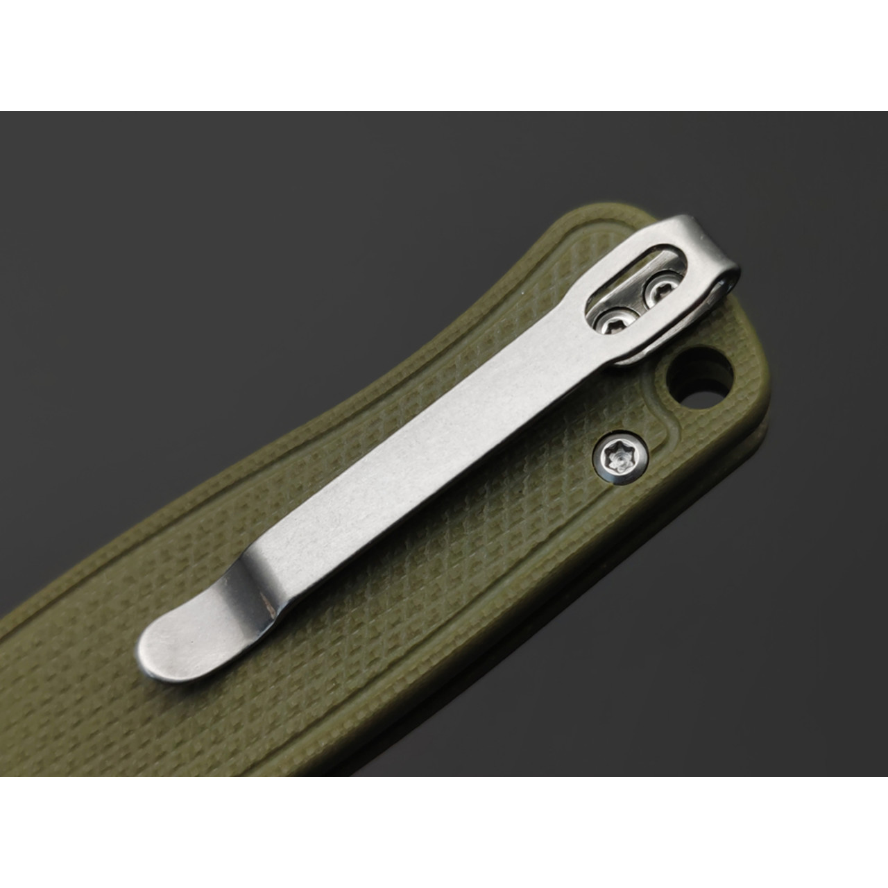 CJRB нож складной Shale J1943-GN сталь AR-RPM9 стоунвош, рукоять G10 OD green